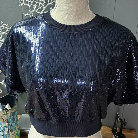INC International Concepts Sweaters - NWT 💙💙INC SEQUIN TOP